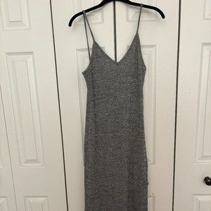 Francesca's Midi Fitted Ribbed Dress